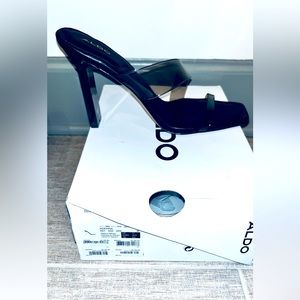 Aldo Smoked Strap Heels